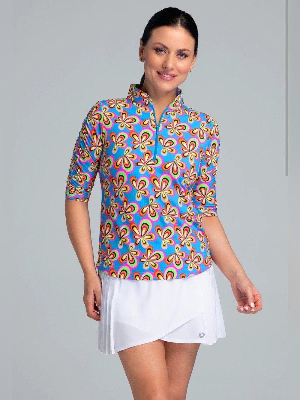 IBKUL Arya Print Golf Top